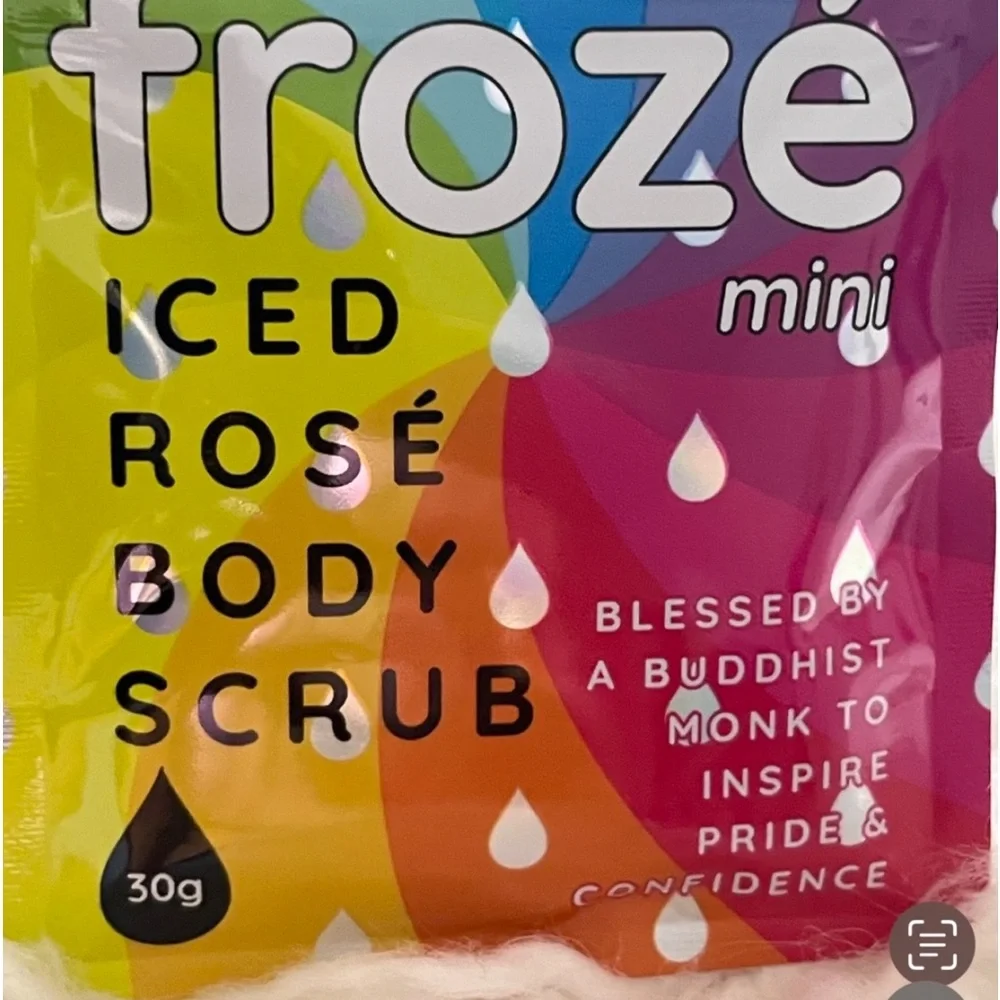 Dew of the Gods Froze Iced Rose Body Scrub